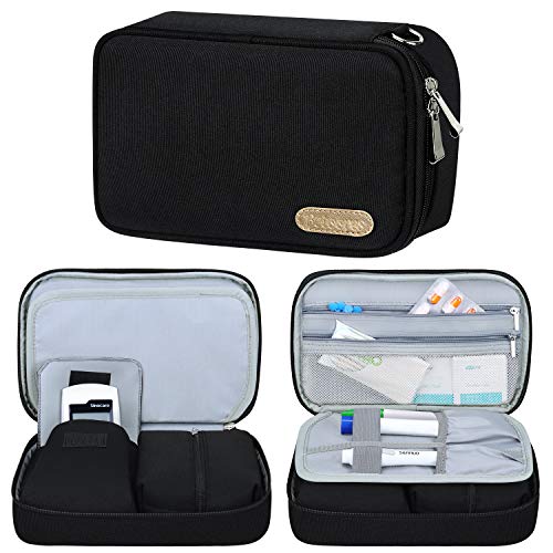 Betoores Insulin Travel Case for Diabetic Supplies, Portable Diabetic Kits Or...