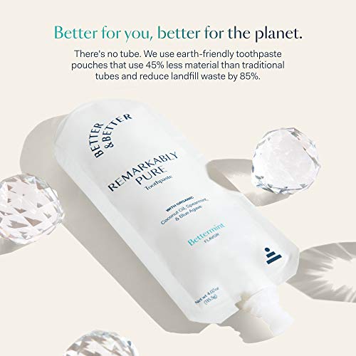 Better & Better Remarkably Pure Toothpaste | Natural, SLS-Free, Fluoride-Free...