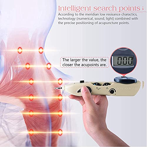 Electronic Acupuncture Pen Massager Machine - Acupuncture Massage Pen Tools f...