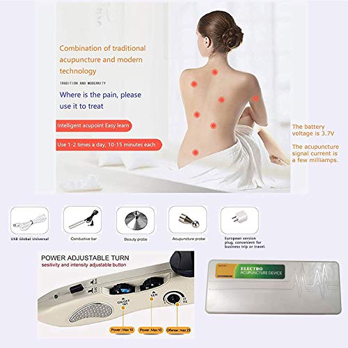 Electronic Acupuncture Pen Massager Machine - Acupuncture Massage Pen Tools f...