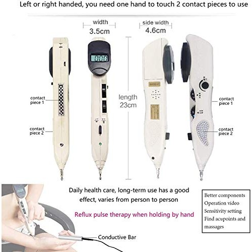 Electronic Acupuncture Pen Massager Machine - Acupuncture Massage Pen Tools f...