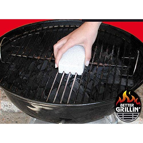 Better Grillin Scrubbin Stone Grill Cleaner-Scouring Brick/Barbecue Grill Bru...