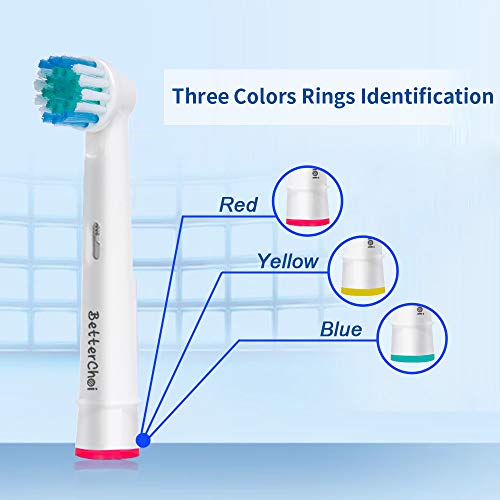 18pcs Replacement Brush Heads Compatible with Oral B Braun Electric Toothbrus...