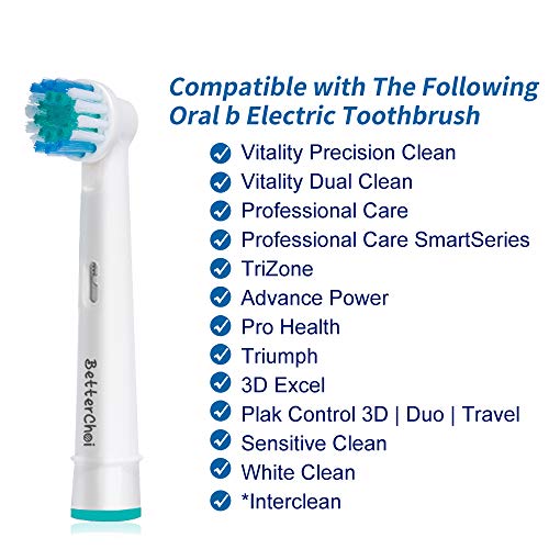 18pcs Replacement Brush Heads Compatible with Oral B Braun Electric Toothbrus...