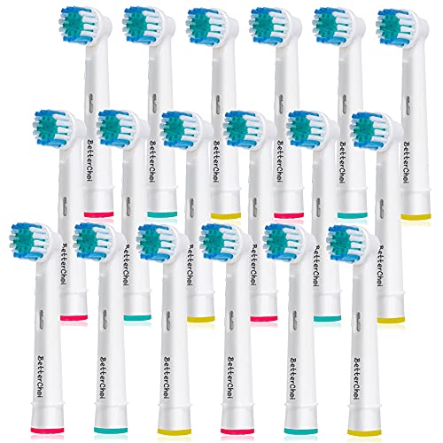 18pcs Replacement Brush Heads Compatible with Oral B Braun Electric Toothbrus...