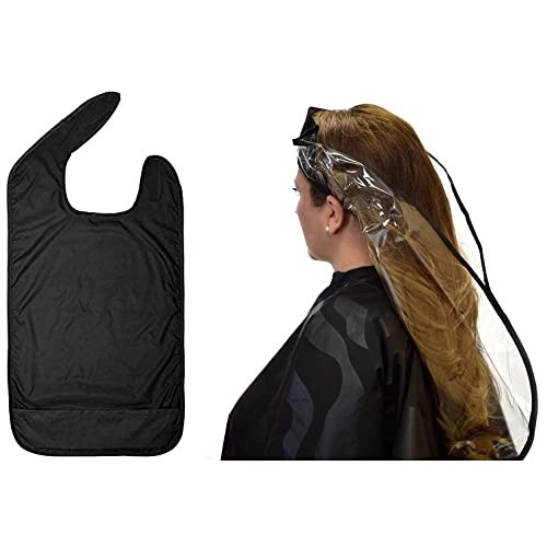 Betty Dain Hair Funnel and Adult Bib for Upright Position Washing/Shampooing,...