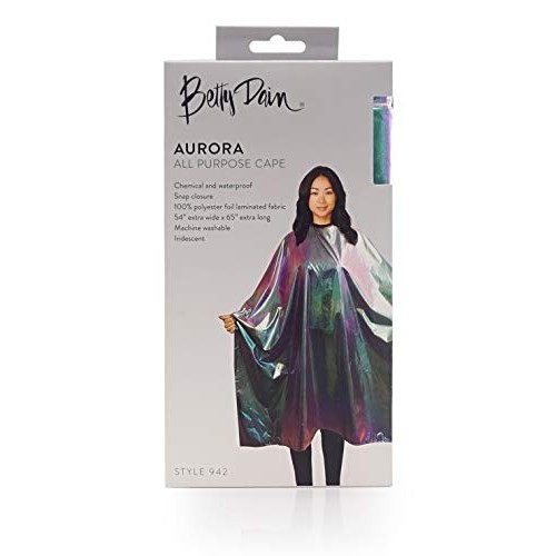 Betty Dain The Aurora Collection All Purpose Cape, 54"W x 65"L, Water & Chemi...