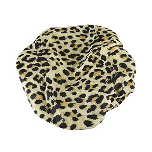 Reusable Nylon Shower Cap & Bath Cap, Reversible Oversized Waterproof Shower ...