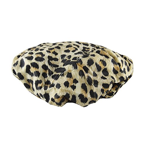 Reusable Nylon Shower Cap & Bath Cap, Reversible Oversized Waterproof Shower ...
