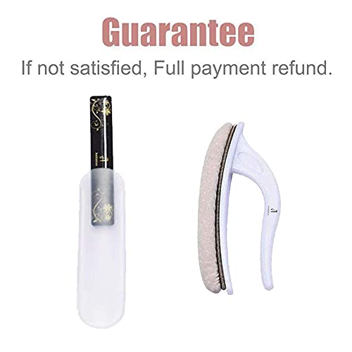 Premium Upgrade Nano Glass Nail File and Chamois Nail Buffers for Natural Nai...