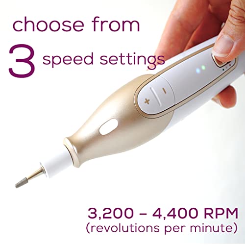 Beurer 14-piece Professional Manicure & Pedicure Nail Drill Kit, Cordless, 10...