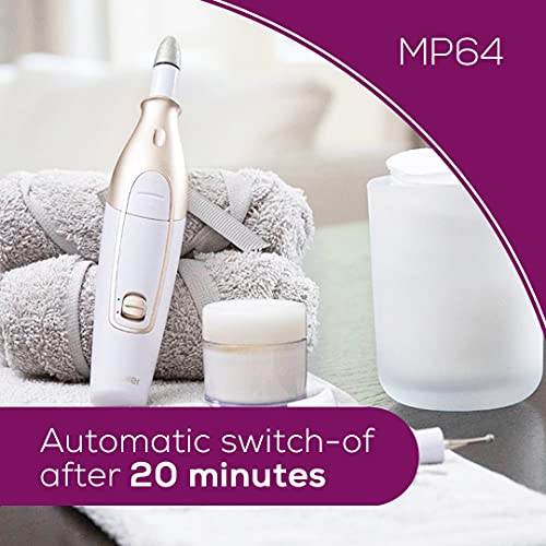 Beurer 14-piece Professional Manicure & Pedicure Nail Drill Kit, Cordless, 10...