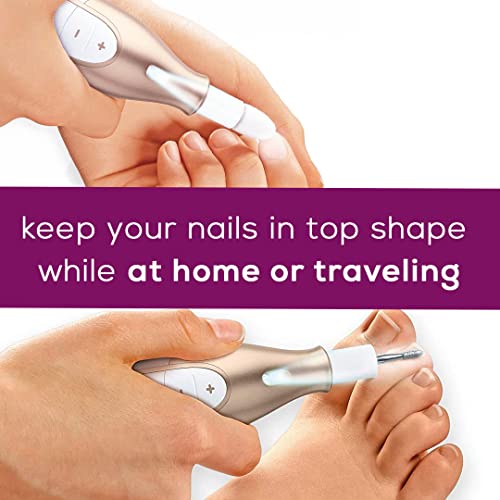 Beurer 14-piece Professional Manicure & Pedicure Nail Drill Kit, Cordless, 10...