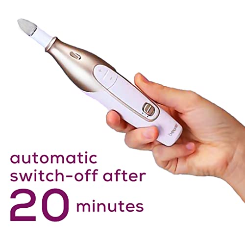 Beurer 14-piece Professional Manicure & Pedicure Nail Drill Kit, Cordless, 10...
