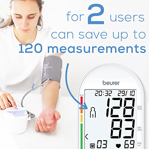 Beurer Blood Pressure Machine with large Blood Pressure Cuff | Blood Pressure...