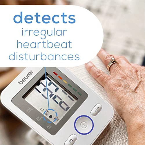 Beurer BM31 Upper Arm Blood Pressure Monitor for Home Use, Large Cuff | Autom...
