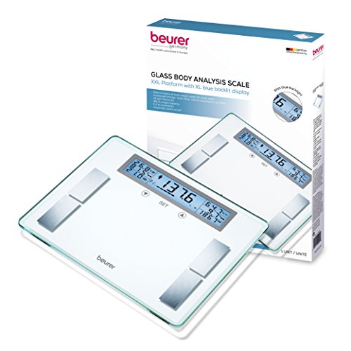 Beurer Body Analyzer Scale XXL Extra Wide Platform & LCD Illuminated Display,...