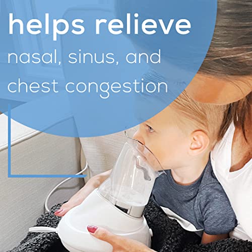 Beurer Personal Steam Inhaler for Cough and Cold | Face Steamer with Flexible...