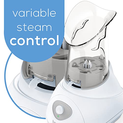 Beurer Personal Steam Inhaler for Cough and Cold | Face Steamer with Flexible...