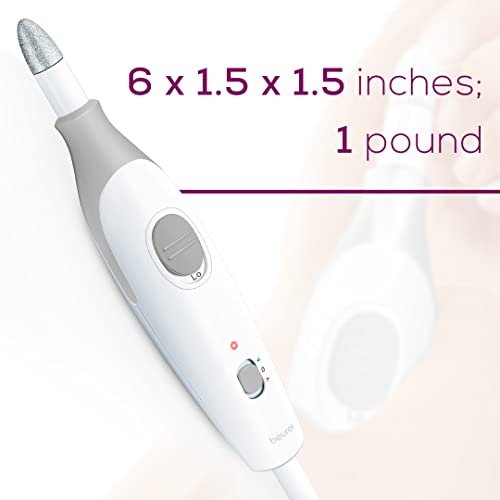 Beurer Professional Nail Drill Kit for Manicure Pedicure - Electric Nail File...