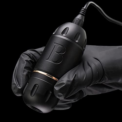 BEVEACE Rotary Tattoo Pen Machine 3.6 Inches Length Makeup Gun with Case Cust...