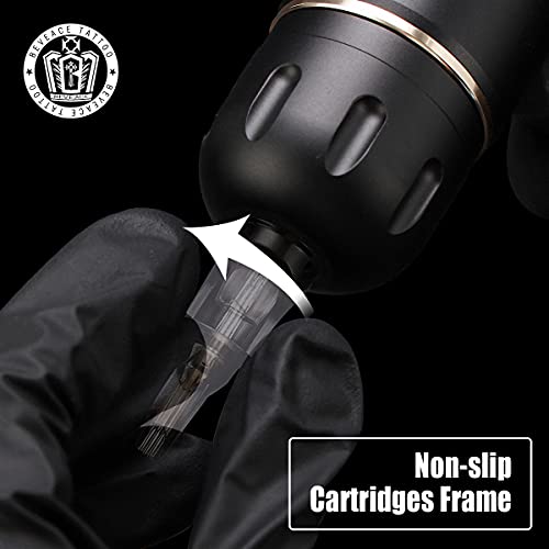 BEVEACE Rotary Tattoo Pen Machine 3.6 Inches Length Makeup Gun with Case Cust...