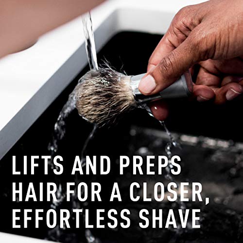 Luxury Shaving Brush by Bevel - Vegan Hair Brush, Works with Straight Razor, ...