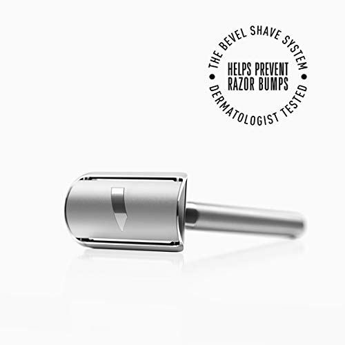Safety Razor for Men by Bevel - For Coarse Hair, Designed with Double Edge Bl...