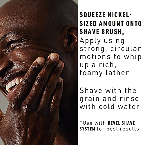 Shaving Cream for Men by Bevel - Vitamin E & Aloe-Vera-Based Moisturizing Sha...