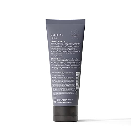 Shaving Cream for Men by Bevel - Vitamin E & Aloe-Vera-Based Moisturizing Sha...