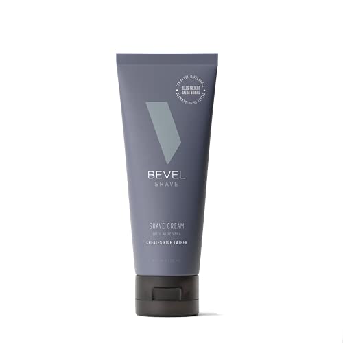 Shaving Cream for Men by Bevel - Vitamin E & Aloe-Vera-Based Moisturizing Sha...