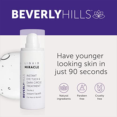 Beverly Hills Instant Facelift and Eye Serum Treatment for Dark Circles, Puff...