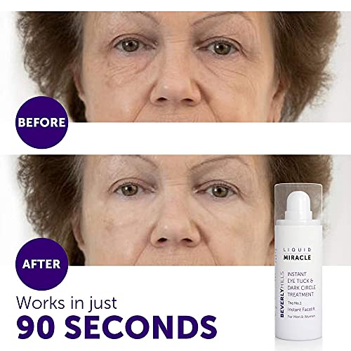 Beverly Hills Instant Facelift and Eye Serum Treatment for Dark Circles, Puff...