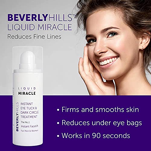 Beverly Hills Instant Facelift and Eye Serum Treatment for Dark Circles, Puff...