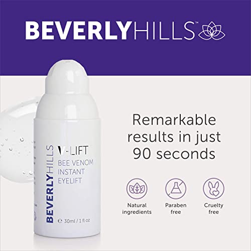Beverly Hills V-Lift Instant Eye Lift and Eye Tuck Bee Venom Serum for Treati...