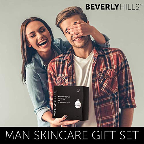 Skin Care Set for Men - Instant Facelift, Dark Circle and Puffy Eye Cream, An...