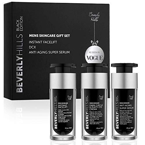 Skin Care Set for Men - Instant Facelift, Dark Circle and Puffy Eye Cream, An...