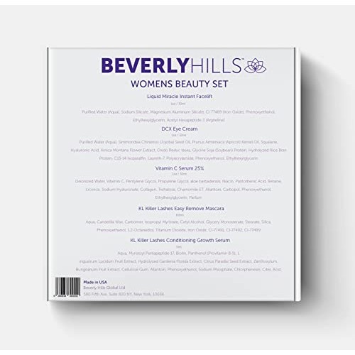 Skin Care Set for Women - Instant Facelift, Anti Aging Face Serum, Eye Cream ...