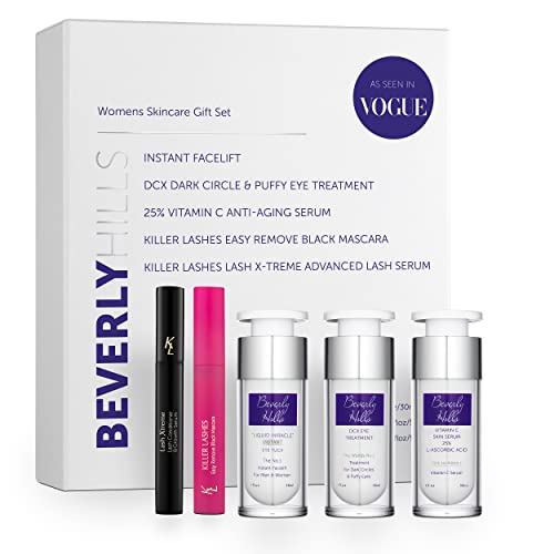 Skin Care Set for Women - Instant Facelift, Anti Aging Face Serum, Eye Cream ...