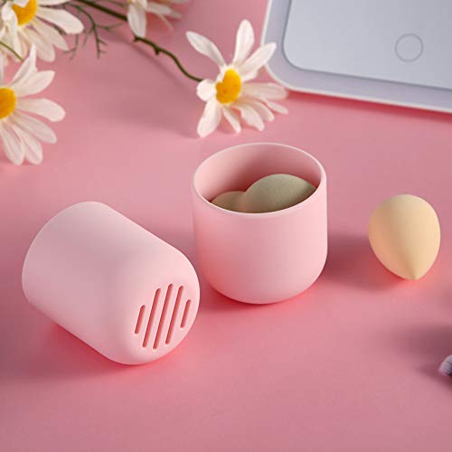 BEZOX Makeup Sponge Holder, Cosmetic Blender Silicon Travel Case, Make-up Fac...