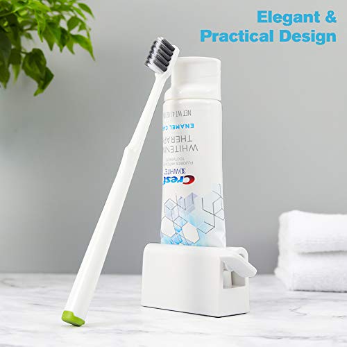 BEZOX Minimalist Toothpaste Tube Roller Squeezers(Set of 2), ABS Plastic Toot...
