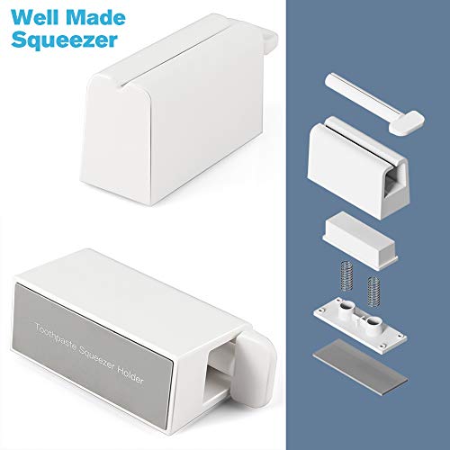 BEZOX Minimalist Toothpaste Tube Roller Squeezers(Set of 2), ABS Plastic Toot...