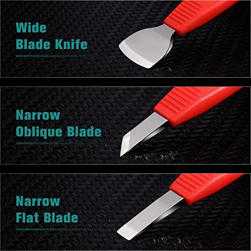 BEZOX Pedicure Knife Set - Callus Shaver Blade, Corn and Hard Thick Skin Remo...