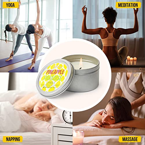 Spa Gift Set for Women, Gifts for Women, 5 Piece Bath and Body Set with Pinea...