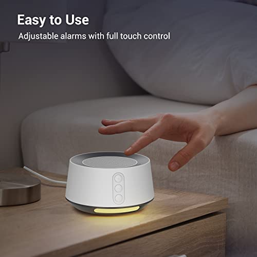 BGOVERSS White Noise Machine with 14 Soothing Sounds and Warm Night Light for...