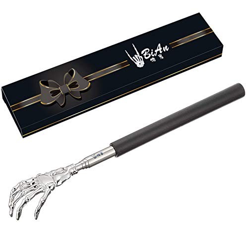 1-Pack Skeleton Hand Back Scratcher Portable Extendable Telescopic Ghost Hand...