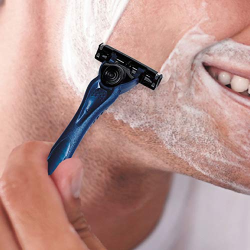 BIC Flex 2 Hybrid Men's Twin Blade Razor, One Handle 10 Cartridges, Set