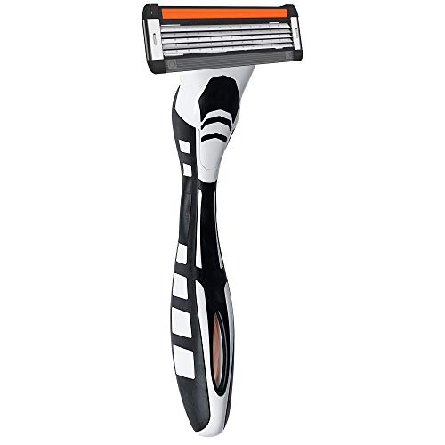 BIC Flex 5 Hybrid Men's 5-Blade Disposable Razor, 1 Handle and 6 Cartridges ,...