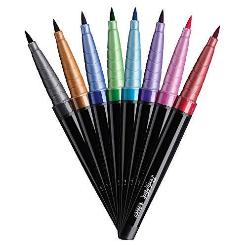 BodyMark by BIC, Temporary Tattoo Marker, Skin Safe, Flexible Brush Tip, Long...