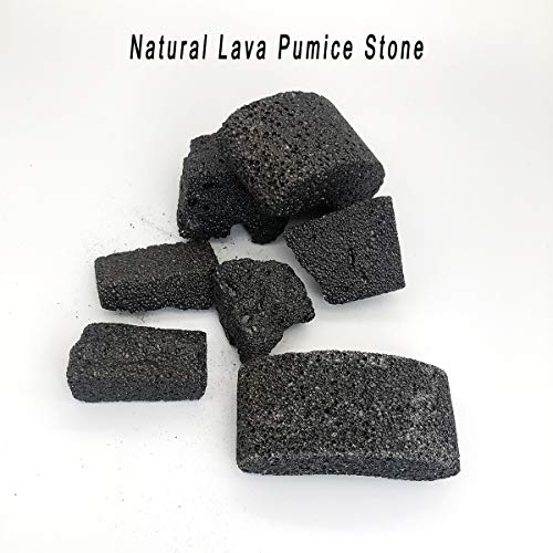Bicrops Natural Lava Pumice Stone, Pedicure Tool, Hard Callus Dead Skin Remov...